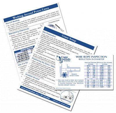 Crane Institute Of America Ready Reference