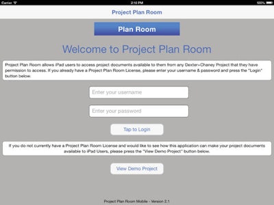 Remotely access the latest versions of plans, specifications, drawings and other documents with Dexter + Chaney's Project Plan Room mobile app.