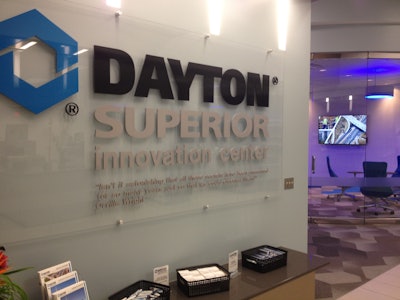 Dayton Superior has opened their Innovation Center at the Miamisburg, Ohio headquarters.