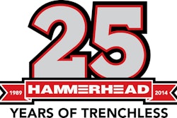 Hammer Head 25 Yrs Logo