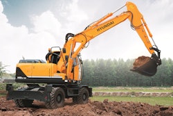 Hyundai R140W-9A Wheeled Excavator
