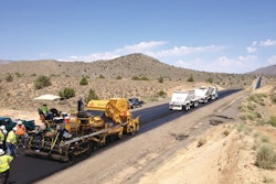 The Red Rock Road Rehabilitation Project consisted of a 5.6-mile cold-in-place recycling job that was completed in 28 days.