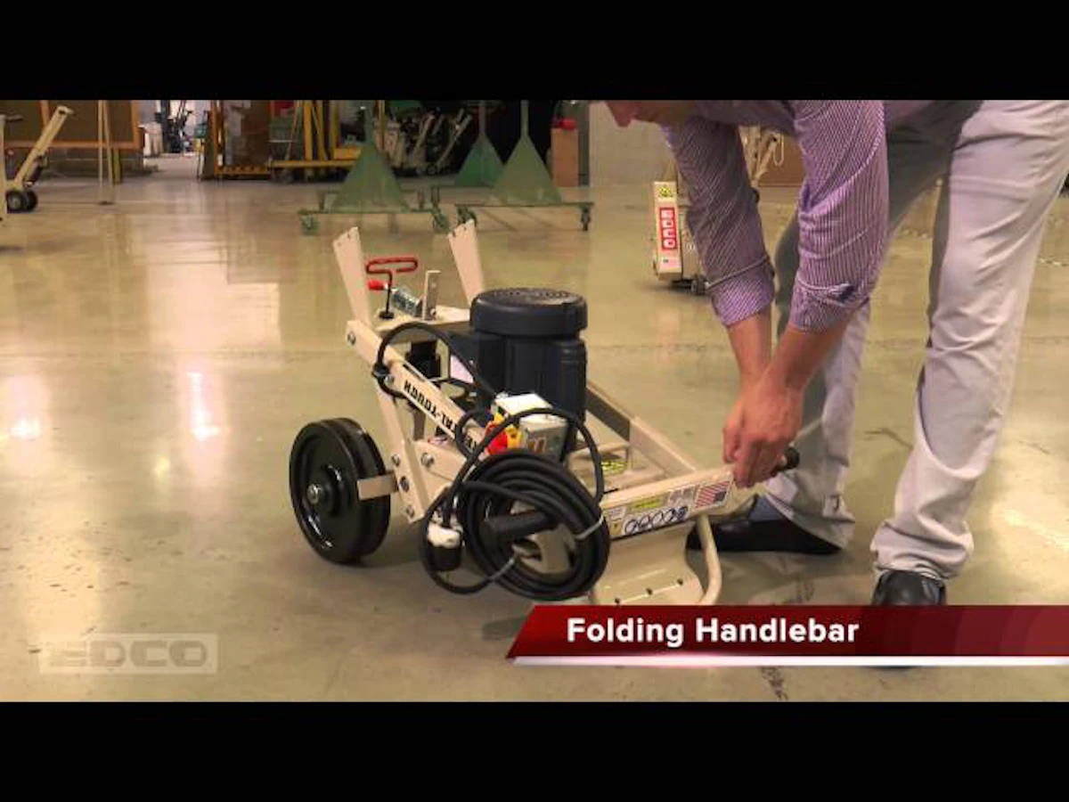 Video: How To Use EDCO's 8-in. Tile Shark Floor Stripper | For ...