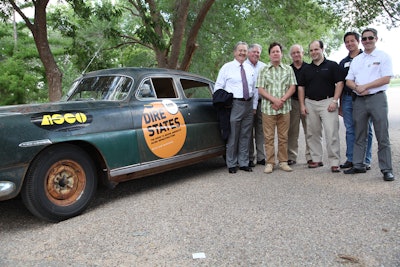 Dire States Texas team: Lawrence Olsen, Texas Good Roads; Kirby Carpenter, ASCO Equipment; Dan McNichol; Brax Wright and John Wright, ASCO Equipment; and Ryan Gilliam and Brian Weisbaum, CASE Construction Equipment