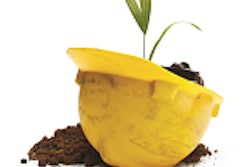 MSA's V-Gard GREEN Protective Helmet is the first industrial safety product made of green polyethylene (GPE), a sustainable sugarcane-based ethanol.