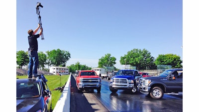 PickupTrucks.com compared the diesel versions of the 2015 GMC Sierra 3500 HD, 2015 Ford F350 and 2014 Ram 3500 in performance and judged characteristics.