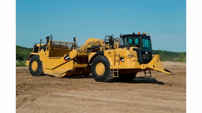 Caterpillar 627K wheel tractor-scraper