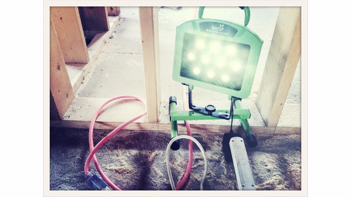 NightSearcher - WorkStar Rechargeable Battery Operated LED Flood