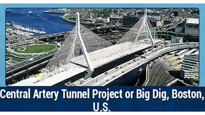 The original cost estimate for the Big Dig project was $2.6 billion but will eventually cost an estimated $22 billion, according to a new infographic from The Gutter Masters.