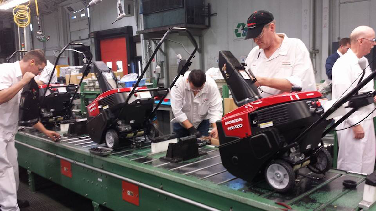Honda Power Equipment Celebrates 30 Years of Production, Announces