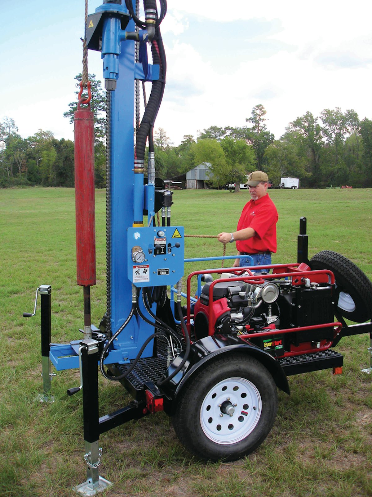 Lone Star TruckMounted LS T1 Geotechnical Drill Rig From Little