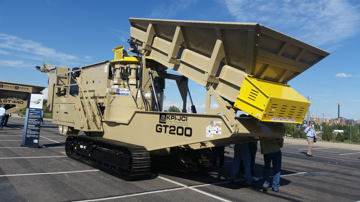 GT200 Cone Crusher From KPIJCI Astec Mobile Screens For