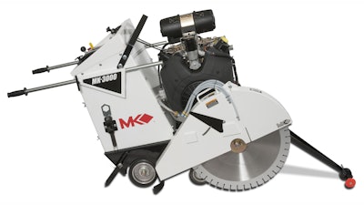 Mk Dimond Product Series 3000 Saws With Kohler Engine, 26 In