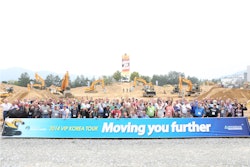 Roughly 150 dealers and customers, primarily from North America, participated in the 2014 Hyundai VIP Tour.