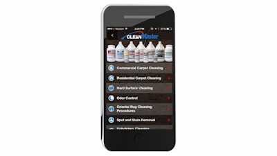 HydraMaster Introduces CleanMaster Solutions App for Cleaners and Restorers