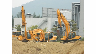 Hyundai Construction Equipment plans to expand its North American market share through an expanded product line, dealer development and enhanced product and dealer support.