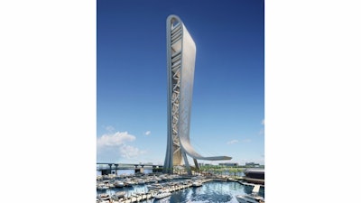 Miami's SkyRise tower emphasizes current thinking that architecture is not only about form but also about content.