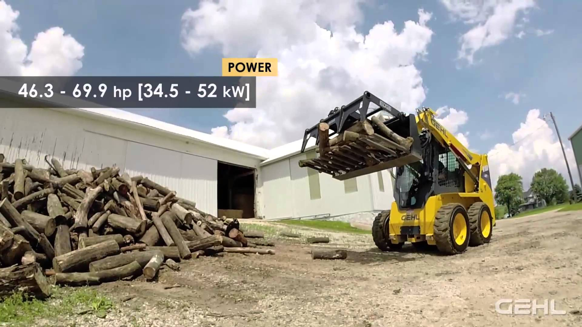 Video: Features of the Gehl Mid-Frame R Series Skid Loaders
