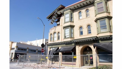 Over 150 buildings in the city of Napa have been “red-flagged” as too dangerous to enter after the August 24, 2014 earthquake.