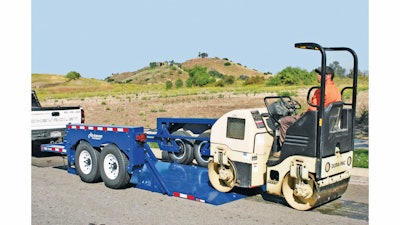 Airtow Trailers Model T1410 With Steam Roller 543c280372043