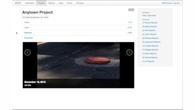 Use the Mobile Crew Reporting app to complete end of day reporting of project progress, material used and hours worked by each crew member for seamless interface to a centralized payroll system.