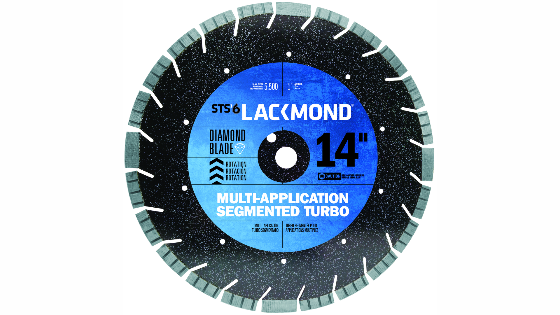 Lackmond STS-6 Multi-Application Diamond Blade From: Lackmond Products ...