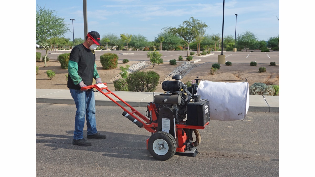 Model 30 Pavement Router with Dust Control From: Crafco Inc. | For ...