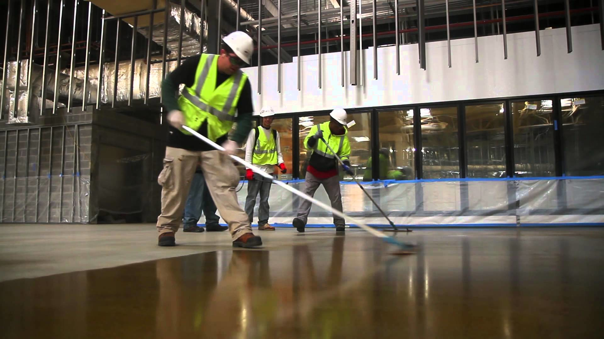 Video: Cuviello Concrete Installs Polished Concrete at the U.S. Naval Academy Commissary