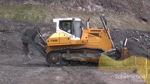 Vidoe: Liebherr's Generation 6 Crawler Dozers Incorporate Features for Improved Fuel Efficiency