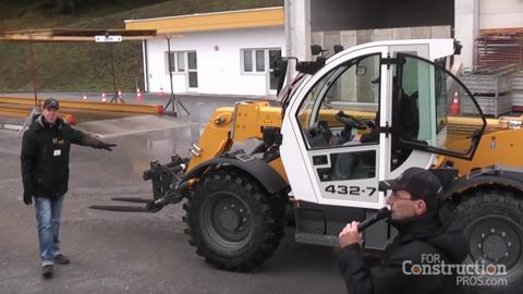 Video: Sneak Peek at Liebherr's Newest Telescopic Handlers Available in 2016