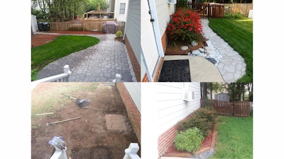 Roger Young of Apex, N.C. was awarded 1st place in the QUIKRETE “Walk This Way” contest.