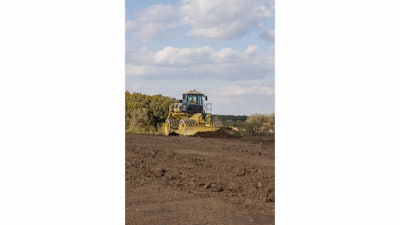 Cat 825 K Soil Compactor Pushing Dirt C10159283 5459327312134