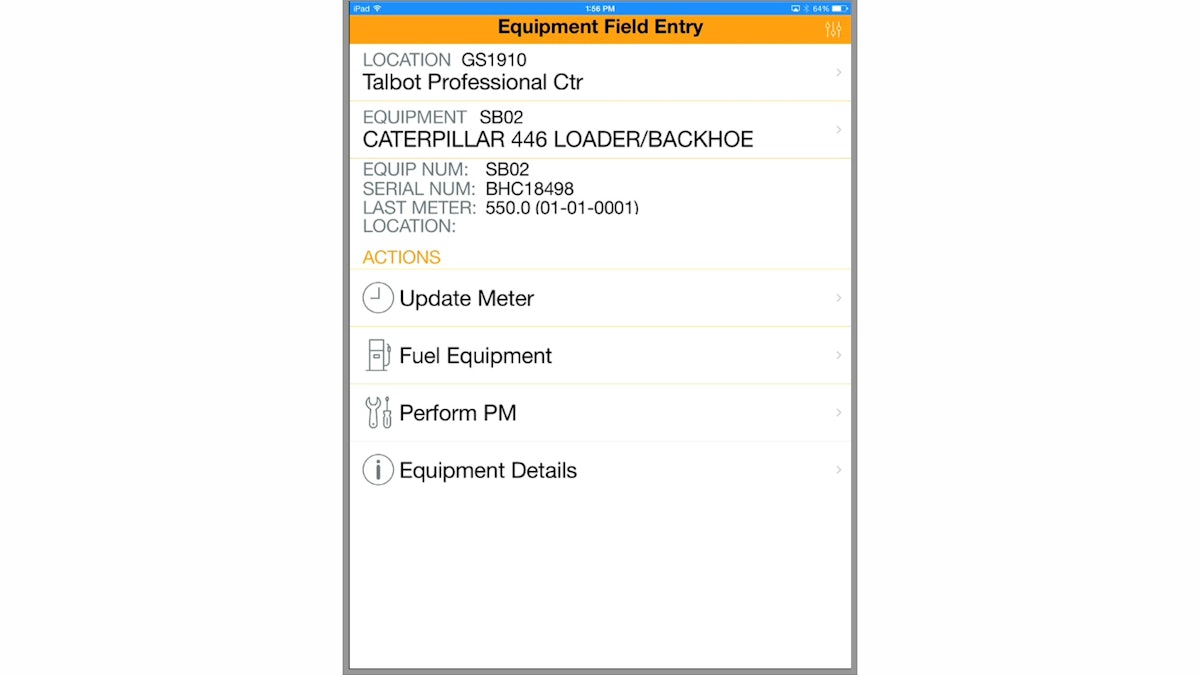 App of the Week Spectrum Equipment Field Entry For Construction Pros
