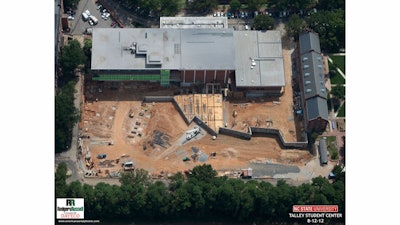 Pictured here is an overhead view of what was called Area A - The Mohawk at North Carolina State University.