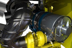 Deere worked with Nett Technology to verify packaging of its VorTEQ 100 DPF diesel particulate filter for under-hood installation in several legacy machines.