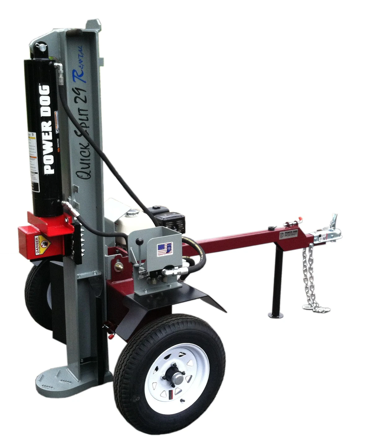 Power Dog Quick Split Rental Series From: Kuhns Power Equipment