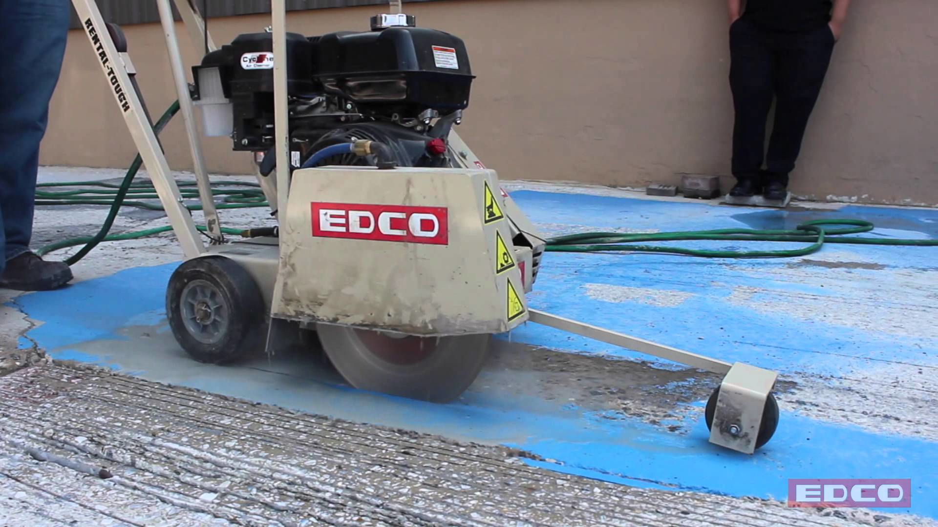 Video: EDCO 14-in. Walk-behind Saw