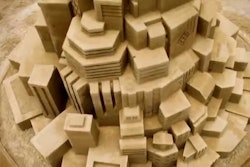 VIDEO: How Caterpillar Built the World's Tallest Sandcastle