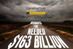 Construction News Tracker Video: •$163 Billion Needed To Improve Deteriorating US Roads