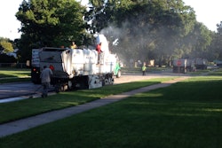 Allied Construction was already under contract for extensive asphalt patching when the scope was expanded to mill and resurface numerous asphalt and concrete roads throughout the city.