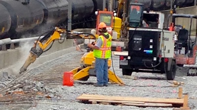 With the Brokk unit, operators can stand several feet away from the machine, putting them two steps ahead when it comes to safety, and as operators gain more experience, the machines come back with less wear.
