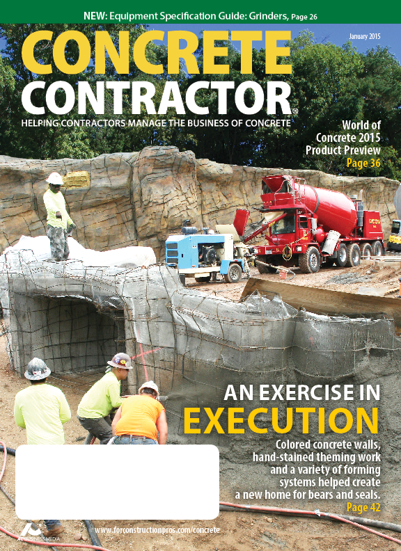 Concrete Contractor January 2015