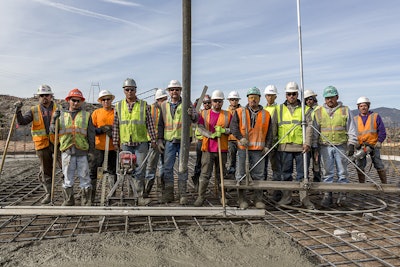 Langston Concrete crew won the award in the Commercial/For-Profit category for its work rebuilding the Royal Gorge Bridge and Park after it was devastated by wildfire.