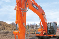 Plate compactor attachments create a more powerful compaction force, eliminating the need for workers to compact soil in a trench with a walk-behind unit.