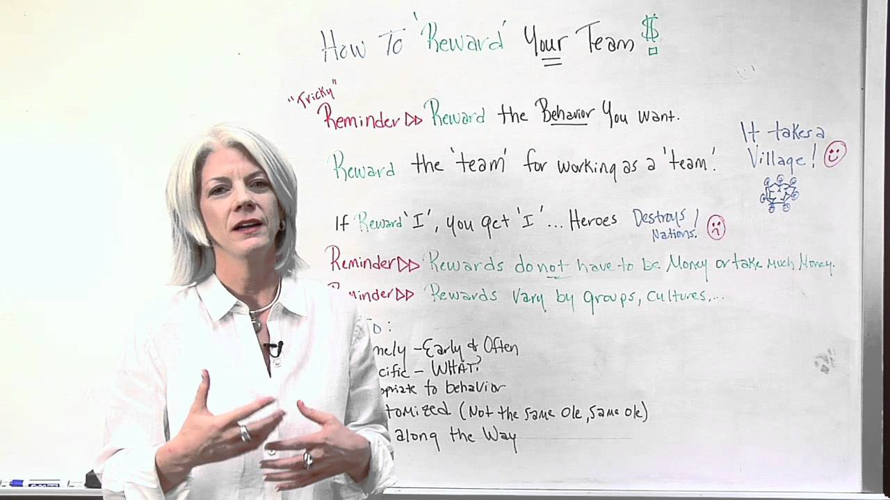 Video: How Project Managers Can Reward Their Teams
