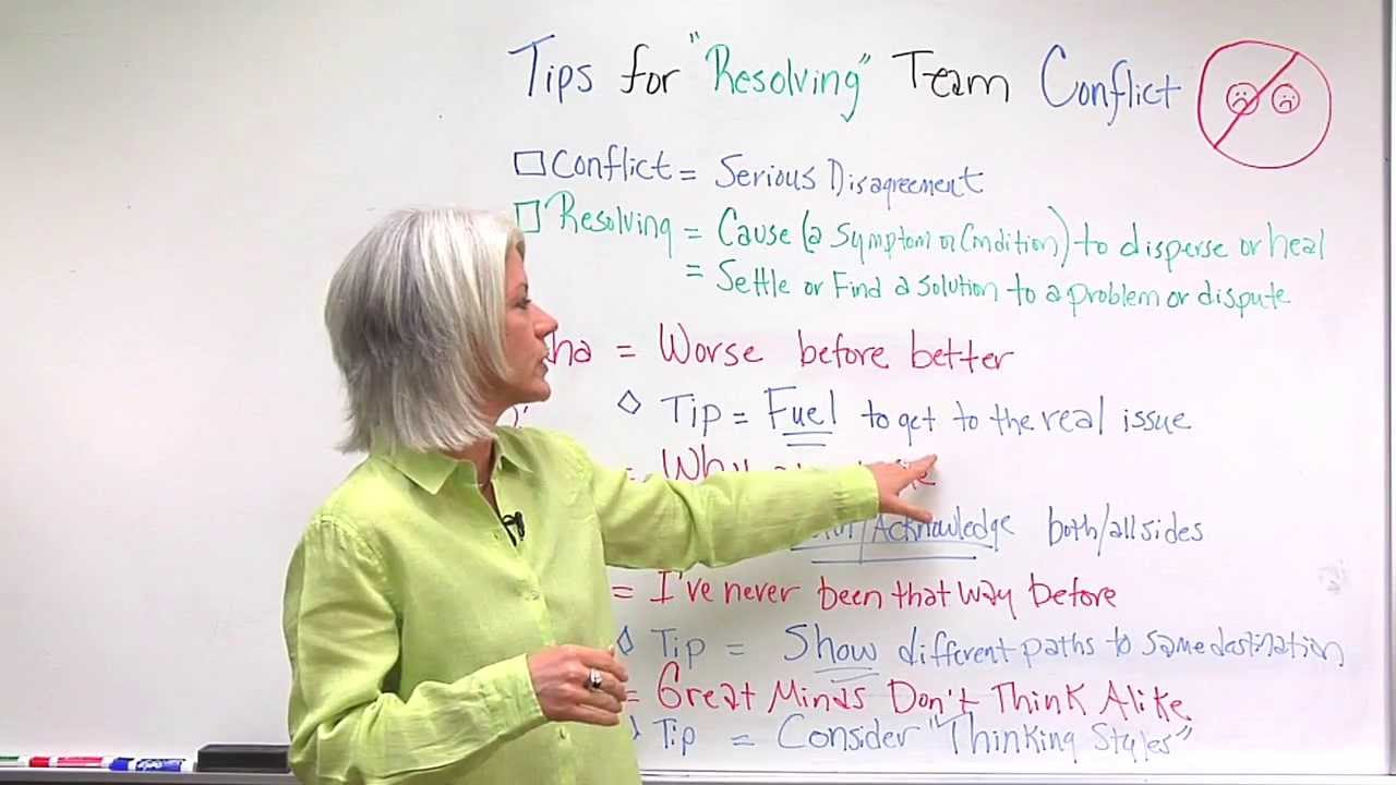Video: How to Resolve Conflict as a Project Manager