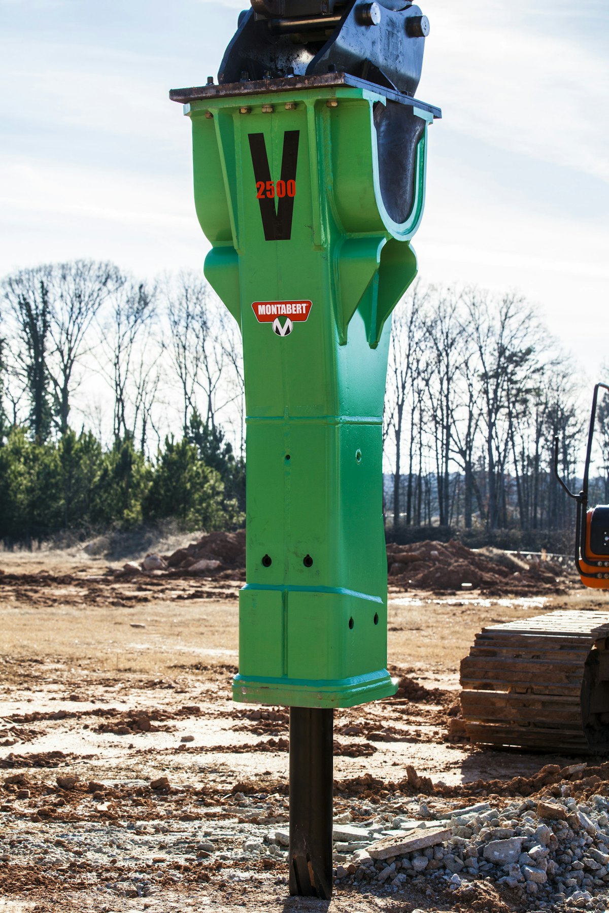 Montabert V1800 and V2500 Evolution hydraulic breakers debut From