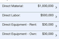 The amount of money tied up to build work is the right basis for the calculation. In other words, contractors need to charge for renting out their working capital.