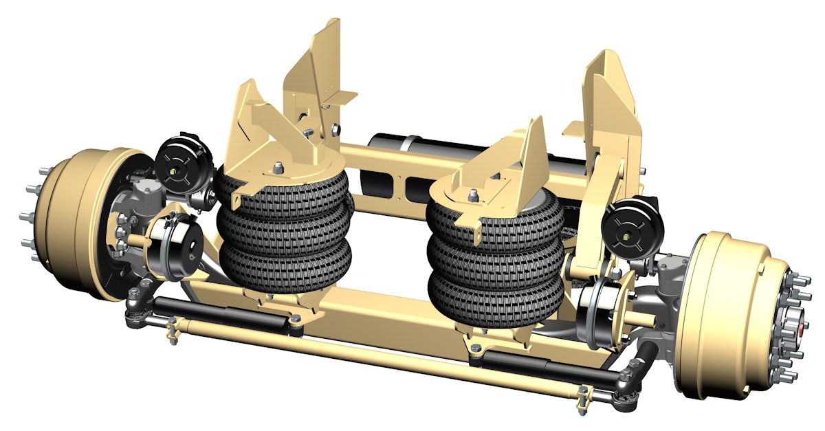 Ridewell RSS233 Suspension System From Ridewell Corporation For Construction Pros