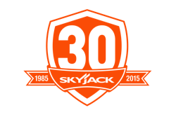 Skyjack 30th anniversary logo 54ecedb310643